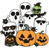 Halloween Party Figures