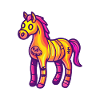 Horse Halloween Zombie