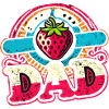 Berry Good Dad, Funny Strawberry Father 