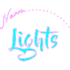 Neon Lights Lettering