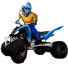 Quad Action Driver in Yellow Blue