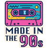 Cassette 90s Nostalgia Design