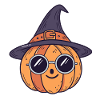 Pumpkin Witch Glasses
