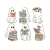Reading ghosts and stacks of books