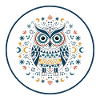Tawny Owl Mandala Pattern