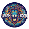 Urban Lion Graffiti Circle