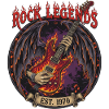 Rock Legends Fire Guitar