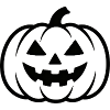 Halloween Pumpkin Silhouette