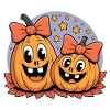 Happy Pumpkin Friends Halloween