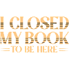 Book left to be here