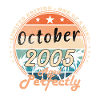BIRTHDAY 2005 OCTOBER