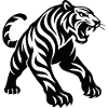 Tiger Silhouette