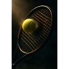 Sports - Tennis, racket and ball