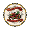 I'd Rather Be Mowing — Retro Badge