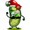 FUNNY PICKLES CHRISTMAS SANTA