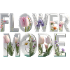 FLOWER MODE – 3D-bogstaver fulde af blomster