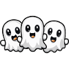 Ghosts Halloween Cute Comic