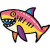 Requin Halloween Zombie
