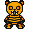 Bär Halloween Zombie