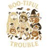 Boo-Tiful Trouble Halloween Costume Fun