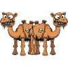 Camel Halloween Team Funny