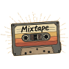 Retro Mixtape Cassette