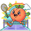 Peach Tennis