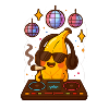 Banana DJ smoks Banana 🍌