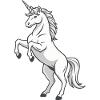 Licorne blanche