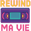 Rewind My Life Retro Cassette