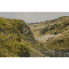 Desert River Valley Landscape