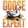 Funny Bird Goose
