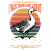 Funny Bird Goose