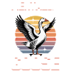 Funny Bird Goose