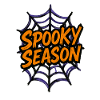 Halloween spider web "Spooky Season"