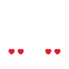 La Vie et L'Amour Coeurs Rouges