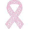 Pink Celtic Ribbon with Bow