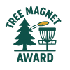 Tree Magnet Award – Lustiges Discgolf-Design