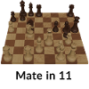 Mate in 11 moves