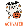 Boo Crew activé - Design mignon d’Halloween