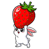 Erdbeere und Hase