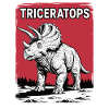 Triceratops Bold Sketch
