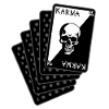 Karma Skull Card Game Cards
