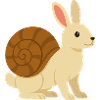 Cute Snail Rabbit