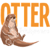 Otterflüsterer Seeotter Cartoon