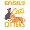 Cats Sea Otter Cartoon