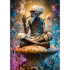 Psychedelic Goblin Sage on Mushroom