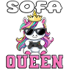 Einhorn - sofa queen zocken
