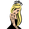 Dame de Trefle Punk