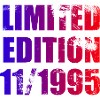 30th Birthday Limited Edition 11/1995